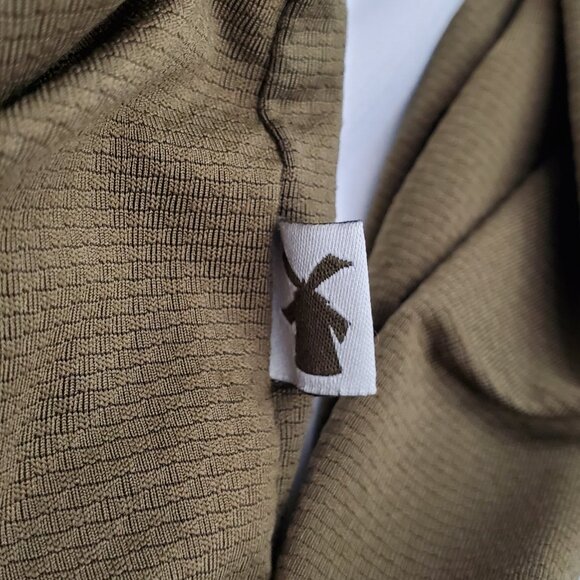 Dry-fit Army Green Dutch Bros long sleeve Tee! 2XL - Picture 6 of 7